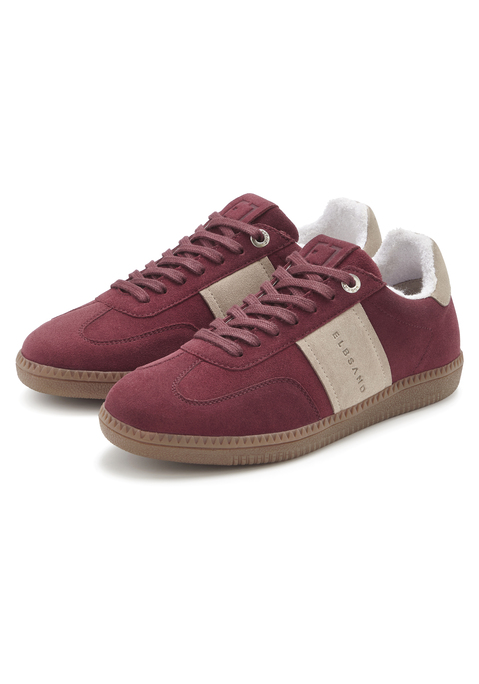 Bild: Sneaker von Elbsand: Sneaker aus Leder von ELBSAND. Obermaterial aus Rindsleder. Futter und Decksohle aus Textil. Laufsohle aus Synthetik.