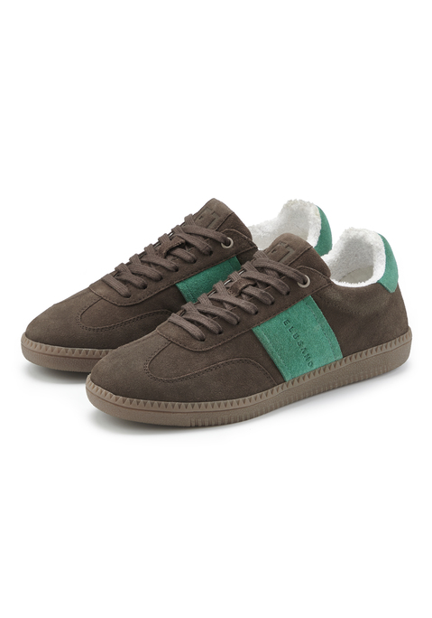 Bild: Sneaker von Elbsand: Sneaker aus Leder von ELBSAND. Obermaterial aus Rindsleder. Futter und Decksohle aus Textil. Laufsohle aus Synthetik.