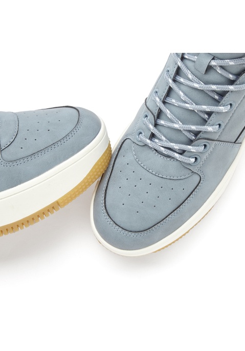 Bild: Sneaker von Elbsand: High Top Sneaker von ELBSAND. Mit herausnehmbarer Innensohle. Für lose Einlagen geeignet. Obermaterial aus Lederimitat. Futter und Decksohle aus Textil. Laufsohle aus Synthetik.
