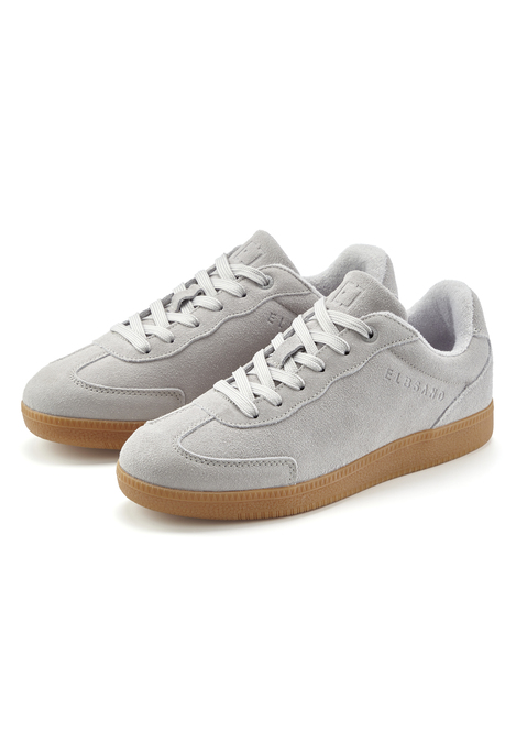 Bild: Sneaker von Elbsand: Sneaker aus Leder von ELBSAND. Obermaterial aus Rindsleder und Lederimitat. Futter und Decksohle aus Textil. Laufsohle aus Synthetik.