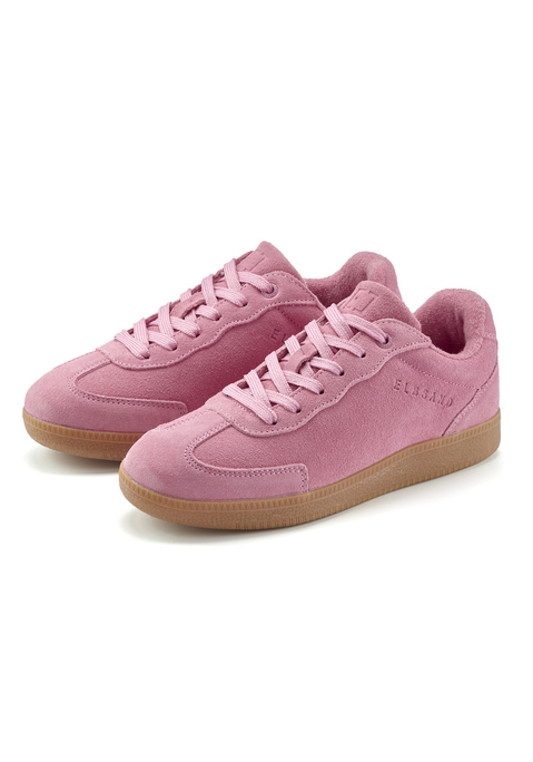Bild: Sneaker von Elbsand: Sneaker aus Leder von ELBSAND. Obermaterial aus Rindsleder und Lederimitat. Futter und Decksohle aus Textil. Laufsohle aus Synthetik.