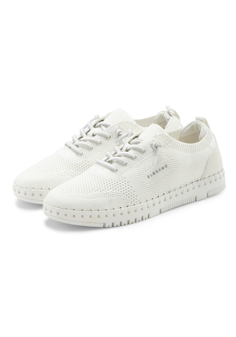 Bild: Sneaker von Elbsand: VEGAN. Obermaterial aus Lederimitat und Textil. Futter aus Textil. Decksohle aus Textil und Lederimitat. Laufsohle aus Synthetik.