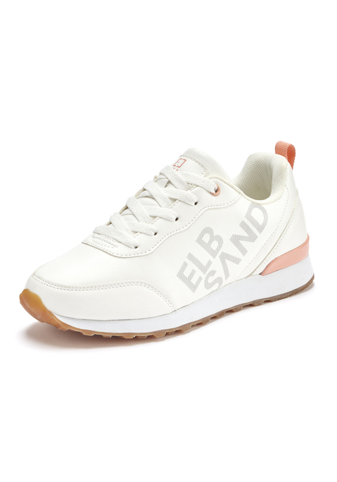 ELBSAND Sneaker Damen weiß/lachs Gr.42