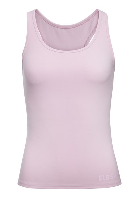 Bild: Sporttop von Elbsand: Top von Elbsand mit Karrée-Ausschnitt, breiten Trägern und Racerback. Figurbetonte Passform. Superweiches und elastisches Material.