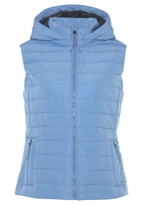 ELBSAND Steppweste Damen hellblau Gr.L (40)