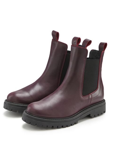 Bild: Stiefelette von Elbsand: Stiefelette aus Leder von ELBSAND. Made in Spain. Obermaterial aus Rindsleder. Futter, Decksohle und Laufsohle aus Synthetik.