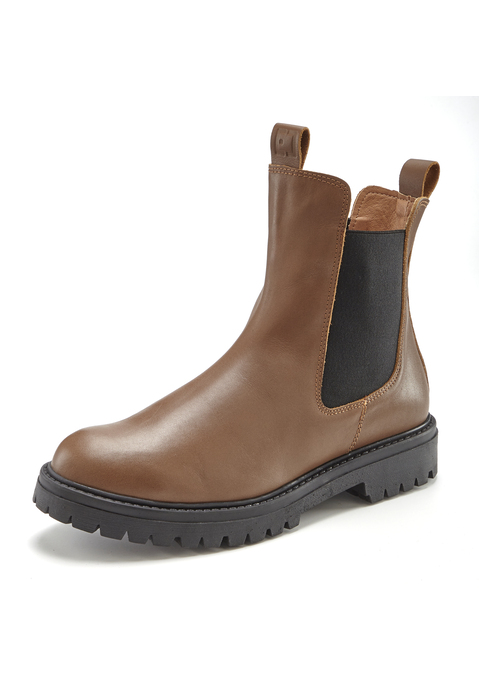 Bild: Stiefelette von Elbsand: Stiefelette aus Leder von ELBSAND. Made in Spain. Obermaterial aus Rindsleder. Futter, Decksohle und Laufsohle aus Synthetik.
