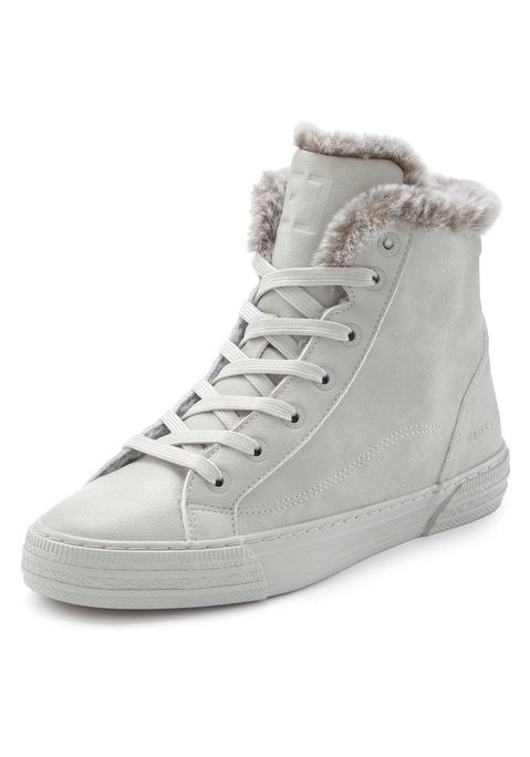 Bild: Stiefelette von Elbsand: Stiefelette VEGAN von ELBSAND. Obermaterial aus Lederimitat und Textil. Futter und Decksohle aus Textil. Laufsohle aus Synthetik.