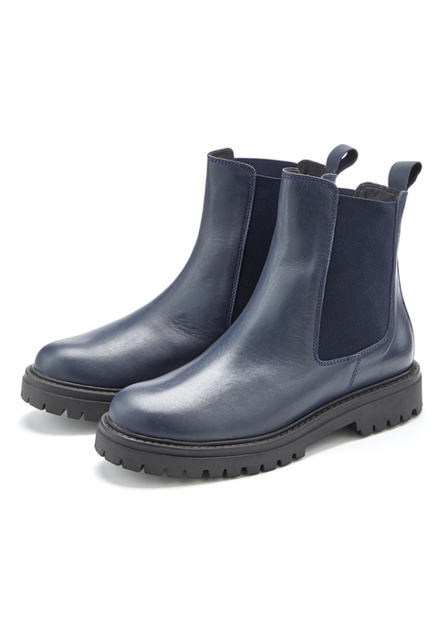 Bild: Stiefelette von Elbsand: Stiefelette aus Leder von ELBSAND. Made in Spain. Obermaterial aus Rindsleder. Futter, Decksohle und Laufsohle aus Synthetik.