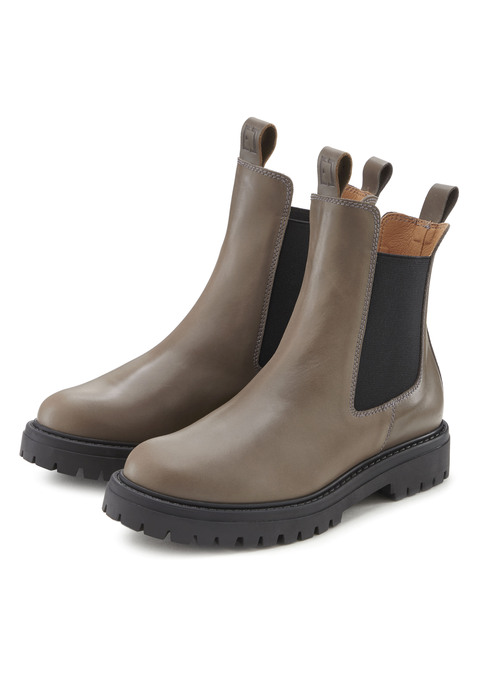 Bild: Stiefelette von Elbsand: Stiefelette aus Leder von ELBSAND. Made in Spain. Obermaterial aus Rindsleder. Futter, Decksohle und Laufsohle aus Synthetik.