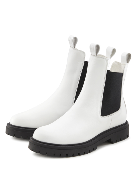 Bild: Stiefelette von Elbsand: Stiefelette aus Leder von ELBSAND. Made in Spain. Obermaterial aus Rindsleder. Futter, Decksohle und Laufsohle aus Synthetik.