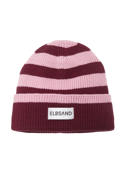 Bild: Strickmütze von Elbsand: Mütze von ELBSAND. Aus 47% Viskose, 28% Polyester und 25% Nylon. Maße 22x24cm.