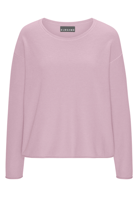 Bild: Sweater von Elbsand: Sweater von Elbsand mit Rundhalsausschnitt. Ärmel und Saum mit Rollkante. Markenlogo-Patch im Nacken. Weicher Feinstrick aus einem trageangenehmem Baumwoll-Mix.