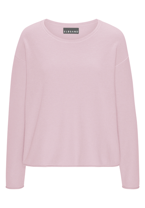 Bild: Sweater von Elbsand: Sweater von Elbsand mit Rundhalsausschnitt. Ärmel und Saum mit Rollkante. Markenlogo-Patch im Nacken. Weicher Feinstrick aus einem trageangenehmem Baumwoll-Mix.
