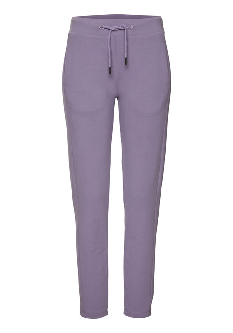 Bild: Sweathose von Elbsand: Sweatpants von Elbsand im bequemen Tapered-fit. Breiter Bund mit Kordelzug und Flockprint hinten. Eingrifftaschen und aufgesetzte Gesäßtaschen. Aus weicher, innen angerauter Sweatware.