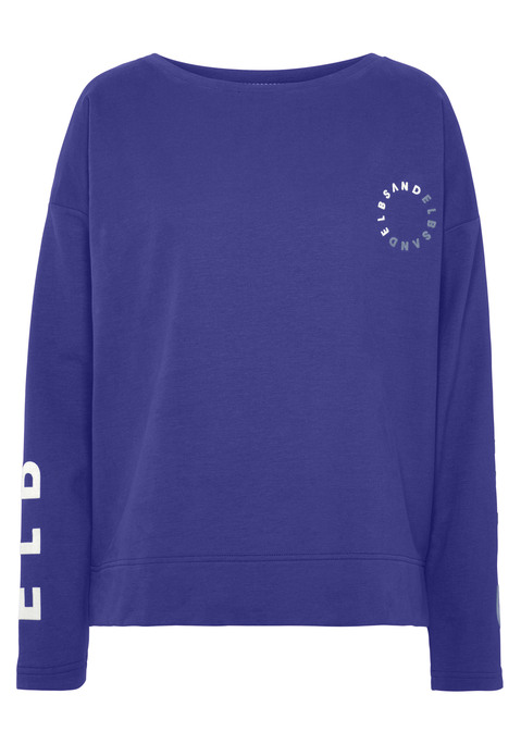ELBSAND Sweatshirt Damen blau Gr.L (40)