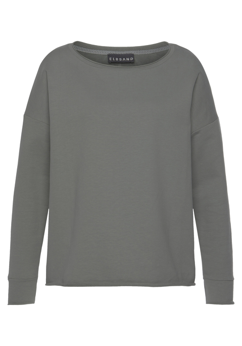 ELBSAND Sweatshirt Damen grün Gr.L (40)