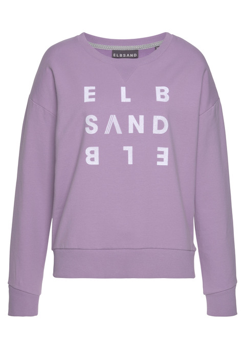 ELBSAND Sweatshirt Damen lila Gr.L (40)