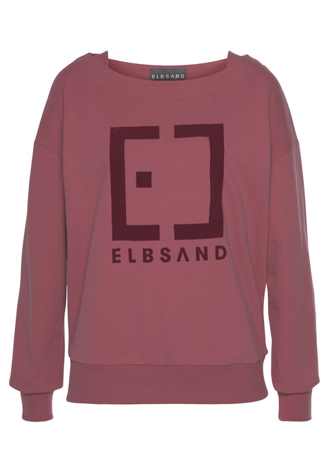 ELBSAND Sweatshirt Damen mauve Gr.XL (42)