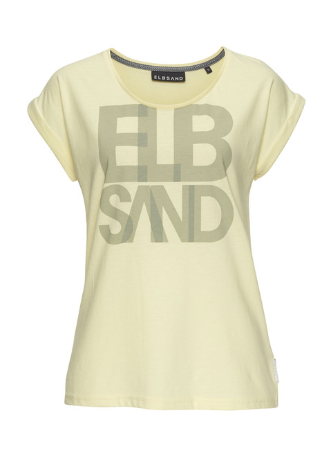 ELBSAND T-Shirt Damen gelb Gr.L (40)