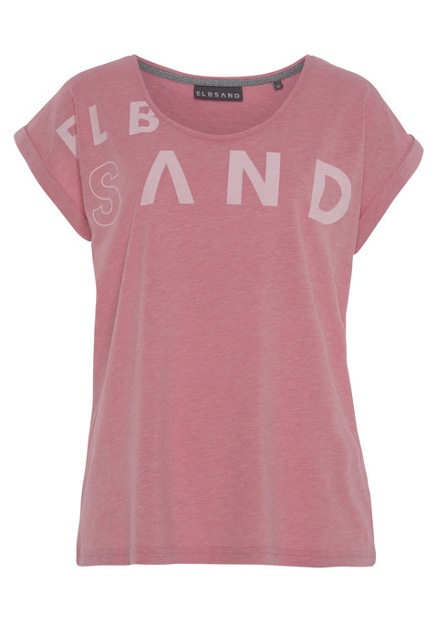 ELBSAND T-Shirt Damen pink Gr.L (40)