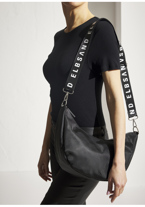 Bild: Umhängetasche von Elbsand: Umhängetasche VEGAN von ELBSAND. Aus Textil. Maße: H/B/T 25/37/13cm.