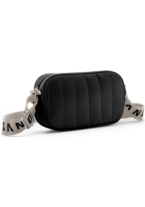 Bild: Umhängetasche von Elbsand: Umhängetasche VEGAN von ELBSAND. Aus Textil. Maße (H/B/T): 12/20,5/6cm.