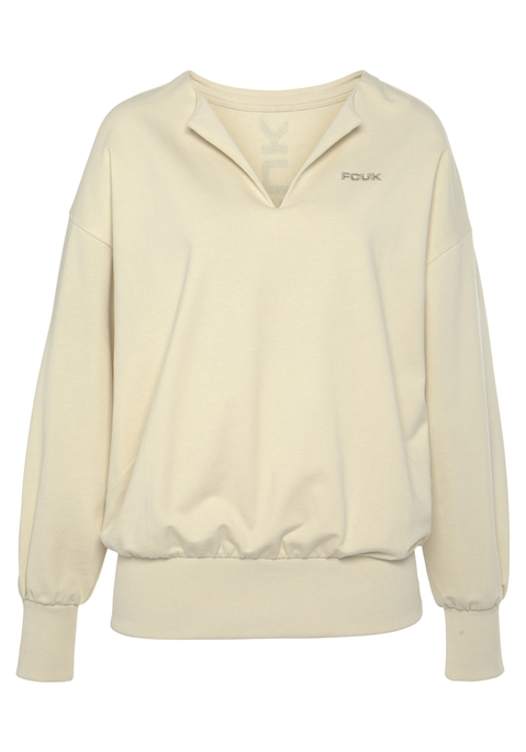 FCUK Sweatshirt Damen creme Gr.32/34