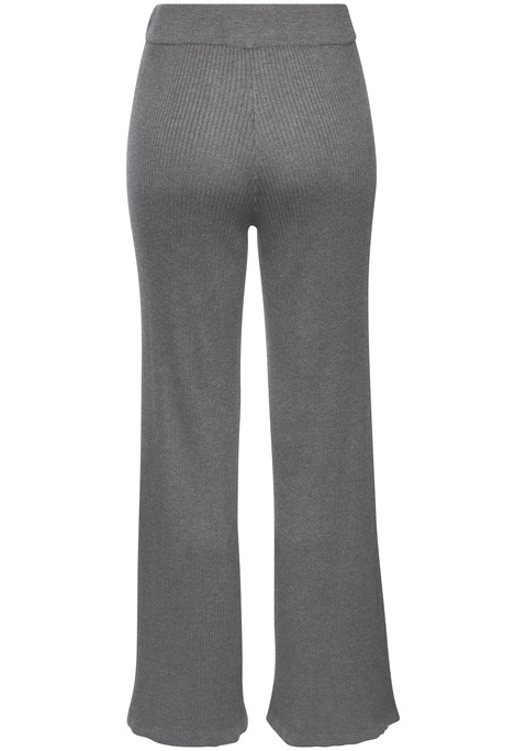 Bild: Loungehose von French Connection: Bequeme Loungehose von French Connection aus weichem Rippstrick. Angenehm luftiger Tragekomfort dank weitem Bein. Elastischer Bund mit Kordelzug für einen optimalen Sitz. Hochwertige und softe Qualität aus einer Viskosemischung.