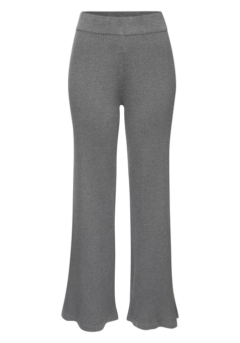 Bild: Loungehose von French Connection: Bequeme Loungehose von French Connection aus weichem Rippstrick. Angenehm luftiger Tragekomfort dank weitem Bein. Elastischer Bund mit Kordelzug für einen optimalen Sitz. Hochwertige und softe Qualität aus einer Viskosemischung.