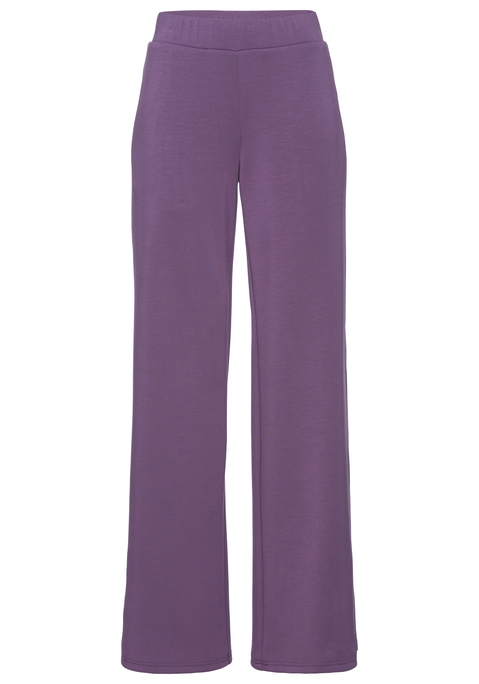 Bild: Loungehose von French Connection: Loungehose mit weitem Bein von French Connection. Elastischer Bund. Seitliche Eingrifftaschen. Weiche Qualität.