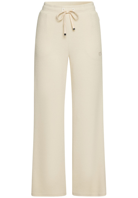Bild: Loungepants von French Connection: Superkomfortable Loungehose von French Connection in Strickoptik. Elastischer Bund mit bedrucktem Bindeband und kleinem Logo. Weite Passform mit nahtfeinen Reißverschlusstaschen. Vielseitig kombinierbar. Weiche Qualität.
