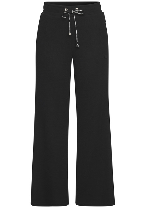 Bild: Loungepants von French Connection: Superkomfortable Loungehose von French Connection in Strickoptik. Elastischer Bund mit bedrucktem Bindeband und kleinem Logo. Weite Passform mit nahtfeinen Reißverschlusstaschen. Vielseitig kombinierbar. Weiche Qualität.