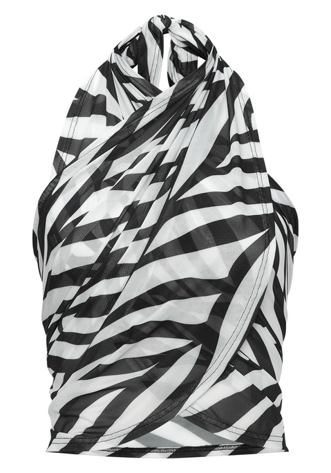 Bild: Strandrock von French Connection: Kurzer Pareo von French Connection. In verschiedenen Varianten zu stylen. Vielseitiges Accessoire für Strand und Pool. Transparente, leichte Meshware.