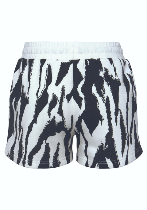 Bild: Sweatshorts von French Connection: Sweatshorts von French Connection. Allover-Print. Elastischer Bund mit Tunnelzug. Mit Seitentaschen. Softe und trageangenehme Qualität aus Sweat.