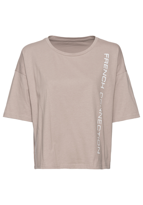 FRENCH CONNECTION T-Shirt Damen creme Gr.40/42