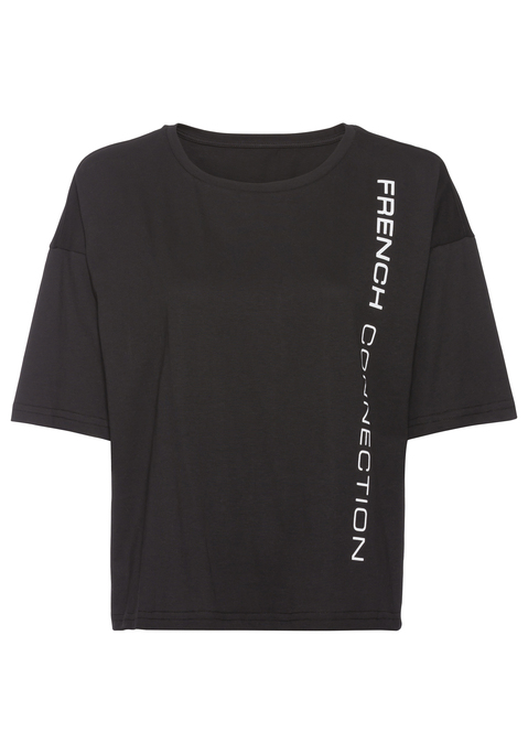 FRENCH CONNECTION T-Shirt Damen schwarz Gr.36/38