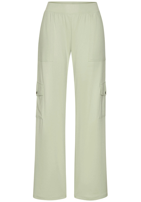 Bild: Cargohose von H.I.S: Coole Cargohose von H.I.S. Bequemer Schlupfbund. Cargotaschen mit Druckknopf verschließbar. Mit mehreren Taschen. Weich fließende Qualität.