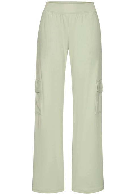 Bild: Cargohose von H.I.S: Coole Cargohose von H.I.S. Bequemer Schlupfbund. Cargotaschen mit Druckknopf verschließbar. Mit mehreren Taschen. Weich fließende Qualität.