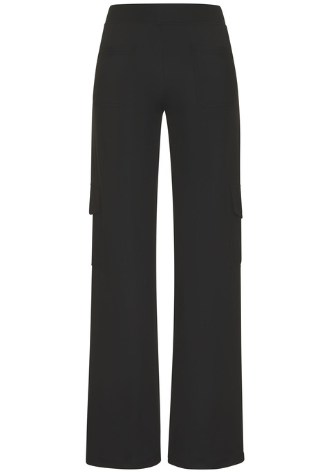 Bild: Cargohose von H.I.S: Coole Cargohose von H.I.S. Bequemer Schlupfbund. Cargotaschen mit Druckknopf verschließbar. Mit mehreren Taschen. Weich fließende Qualität.