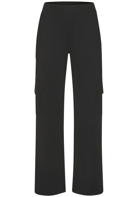 Bild: Cargohose von H.I.S: Coole Cargohose von H.I.S. Bequemer Schlupfbund. Cargotaschen mit Druckknopf verschließbar. Mit mehreren Taschen. Weich fließende Qualität.