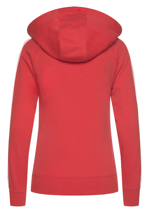 Bild: Kapuzensweatjacke von H.I.S: H.I.S sportlich Kapuzenjacke. Piping entlang der Arme. Praktische Eingrifftaschen. Aus 60% Baumwolle , 40% Polyester.
