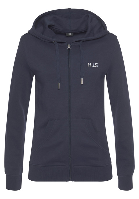 H.I.S Kapuzensweatjacke Damen marine Gr.32/34