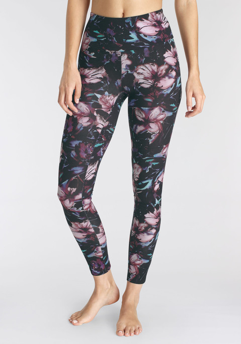 Bild: Leggings von H.I.S: Leggings von H.I.S mit elastischem Komfortbund. Körpernahe Passform. Bequemer Tragekomfort. Weiche Stretch-Qualität.