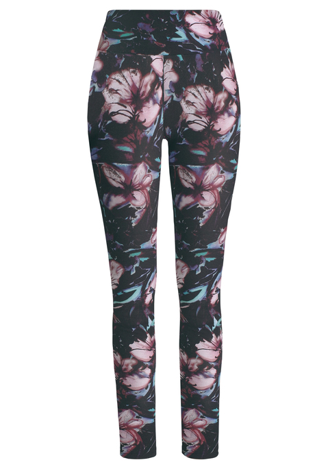 Bild: Leggings von H.I.S: Leggings von H.I.S mit elastischem Komfortbund. Körpernahe Passform. Bequemer Tragekomfort. Weiche Stretch-Qualität.