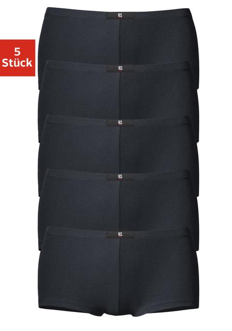 Bild: Panty von H.I.S: H.I.S Panty im praktischen 5er-Pack. Elastischer Bund mit Logo-Patch. Bequeme Passform und flache Nähte für hohen Tragekomfort. Einsatz von Baumwolle, die die Initiative Cotton made in Africa unterstützt.