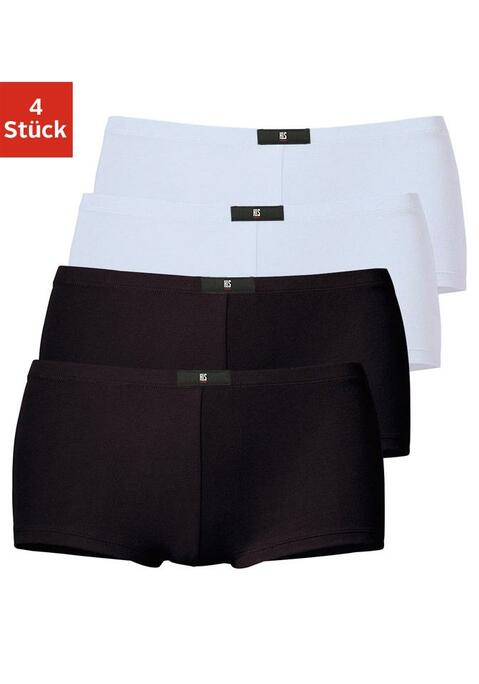 Bild: Panty von H.I.S: H.I.S Pantys im praktischen 4er-Pack. Mit aufgenähtem Logo-Label am Bündchen. Aus weicher Baumwoll-Stretch-Qualität.