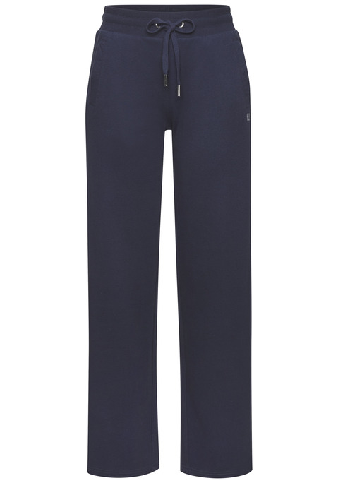 Bild: Relaxhose von H.I.S: Sportliche Relaxhose von H.I.S mit seitlichem Streifentape und einem etwas weiteren Bein. Mit elastischem Rippbund mit Kordelzug und seitlichen Eingrifftaschen. Weiche Sweatqualität aus einer Baumwollmischung.