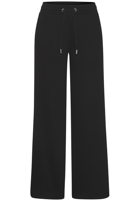 Bild: Relaxhose von H.I.S: Loungepants von H.I.S. Mit weitem Bein. Rippbund mit Tunnelzug. Seitliche Eingrifftaschen. Innen weich angerauter Sweat.