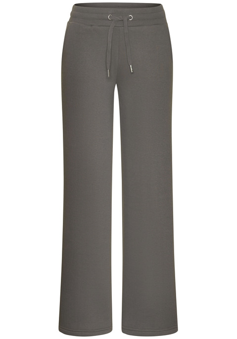 Bild: Relaxhose von H.I.S: Loungepants von H.I.S. Mit weitem Bein. Rippbund mit Tunnelzug. Seitliche Eingrifftaschen. Innen weich angerauter Sweat.